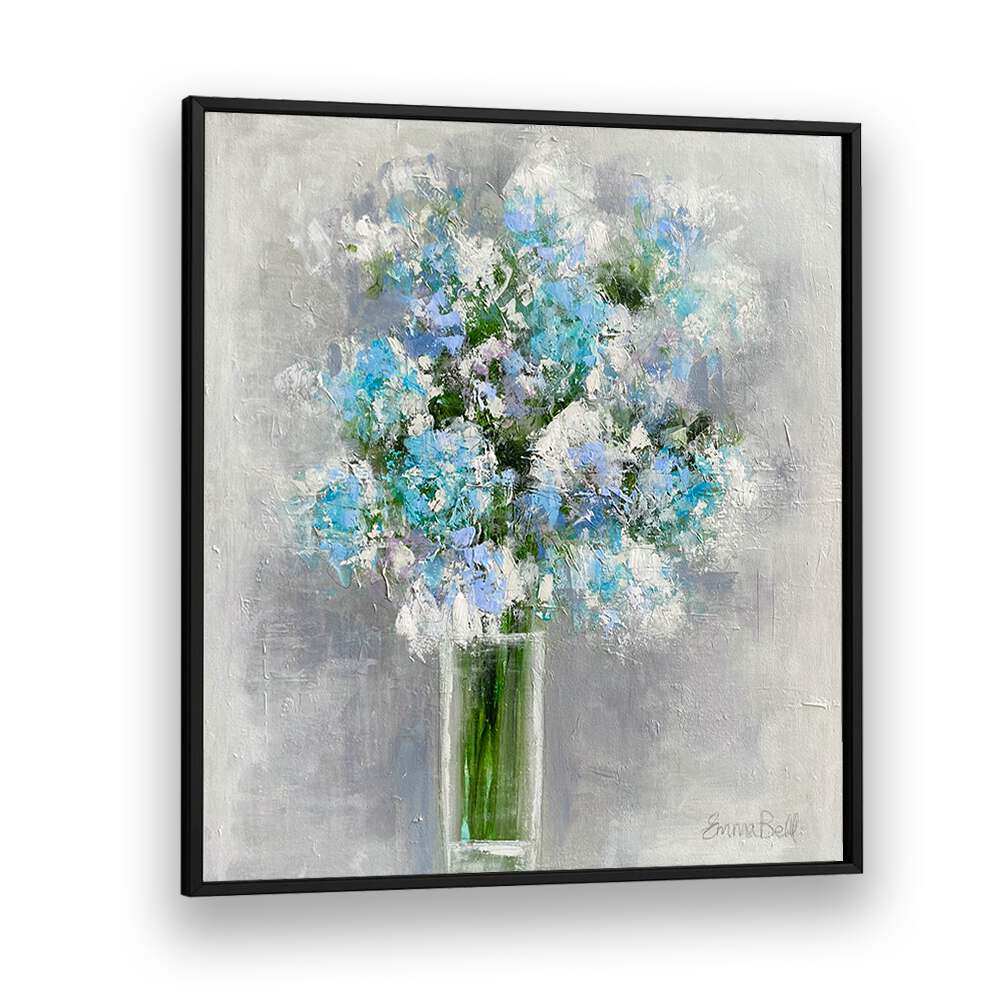 Stunning BOUQUET OF FLOWERS IN A GLASS, FLORAL FLOWER PAINTINGS showcasing vibrant colors for your decor.