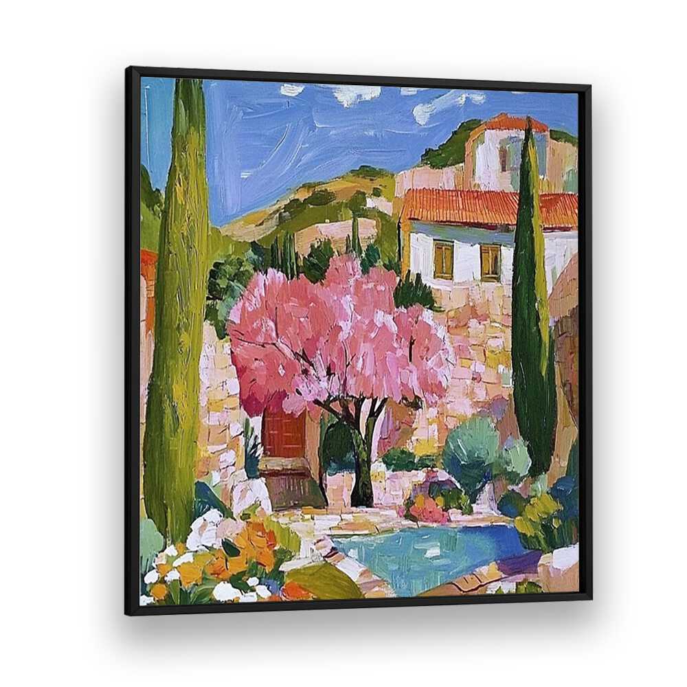 Vibrant CHERRY BLOSSOMS II artwork brings spring's beauty to your decor, perfect for nature lovers.
