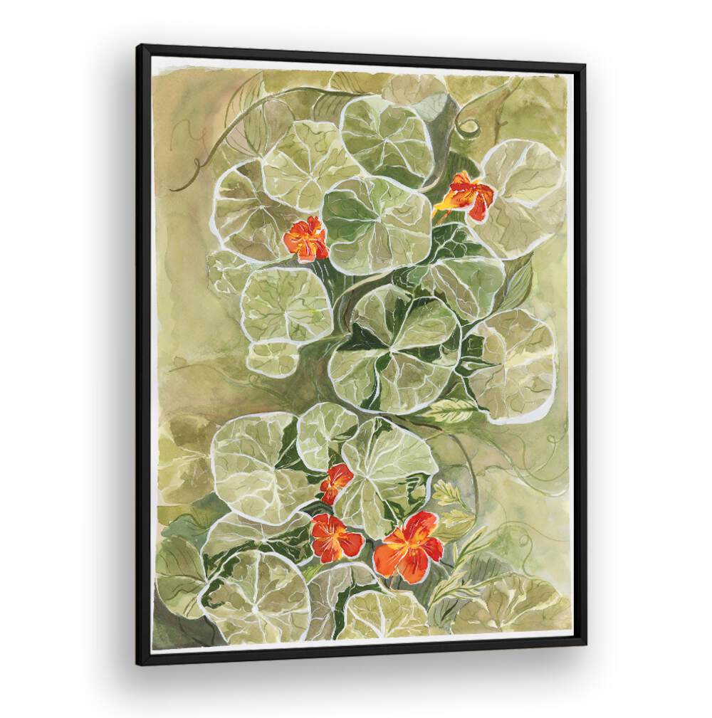 Vibrant NASTURTIUM TAPESTRY featuring intricate designs to enhance your living space with warmth and beauty.