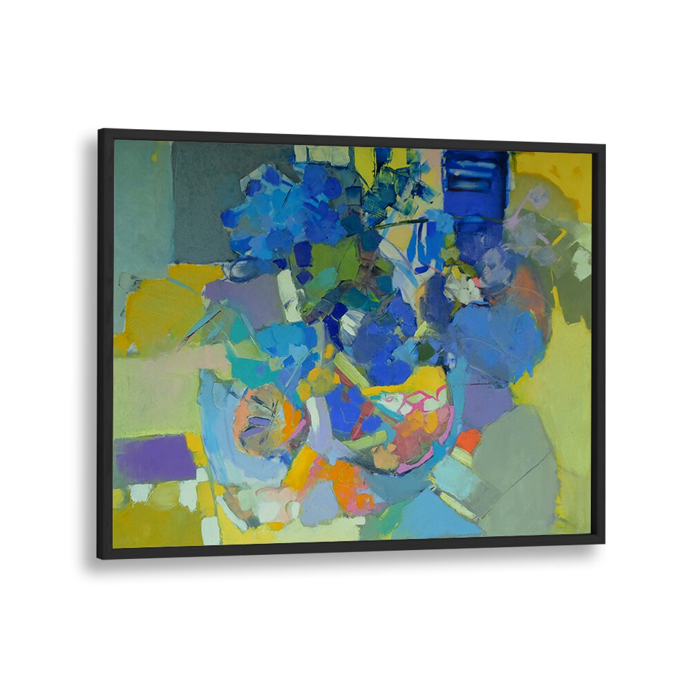 Vibrant GARDEN, ABSTRACT PAINTINGS bring elegance and color to your outdoor space, perfect for any backyard decor.