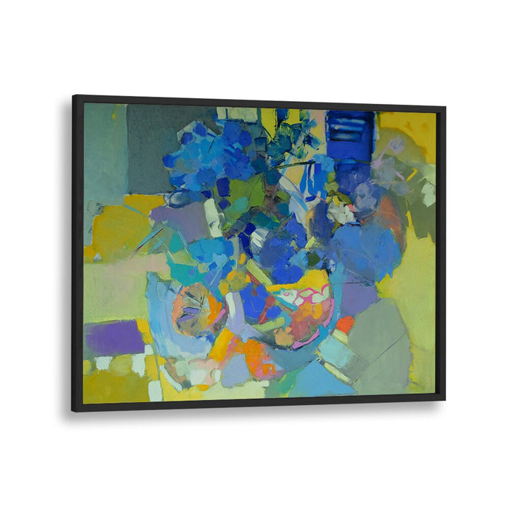Vibrant GARDEN, ABSTRACT PAINTINGS bring elegance and color to your outdoor space, perfect for any backyard decor.