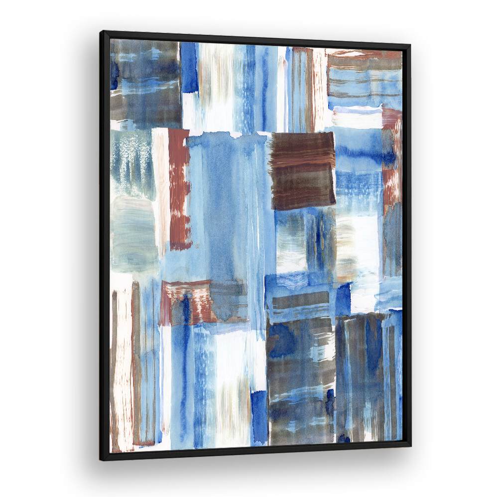 Stunning ICY BLUE, ABSTRACT PAINTINGS with vibrant hues and unique details to transform your space beautifully.