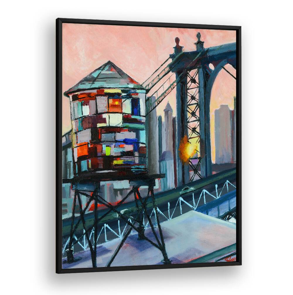 LOVE FROM THE BQE , LANDSCAPE PAINTINGS