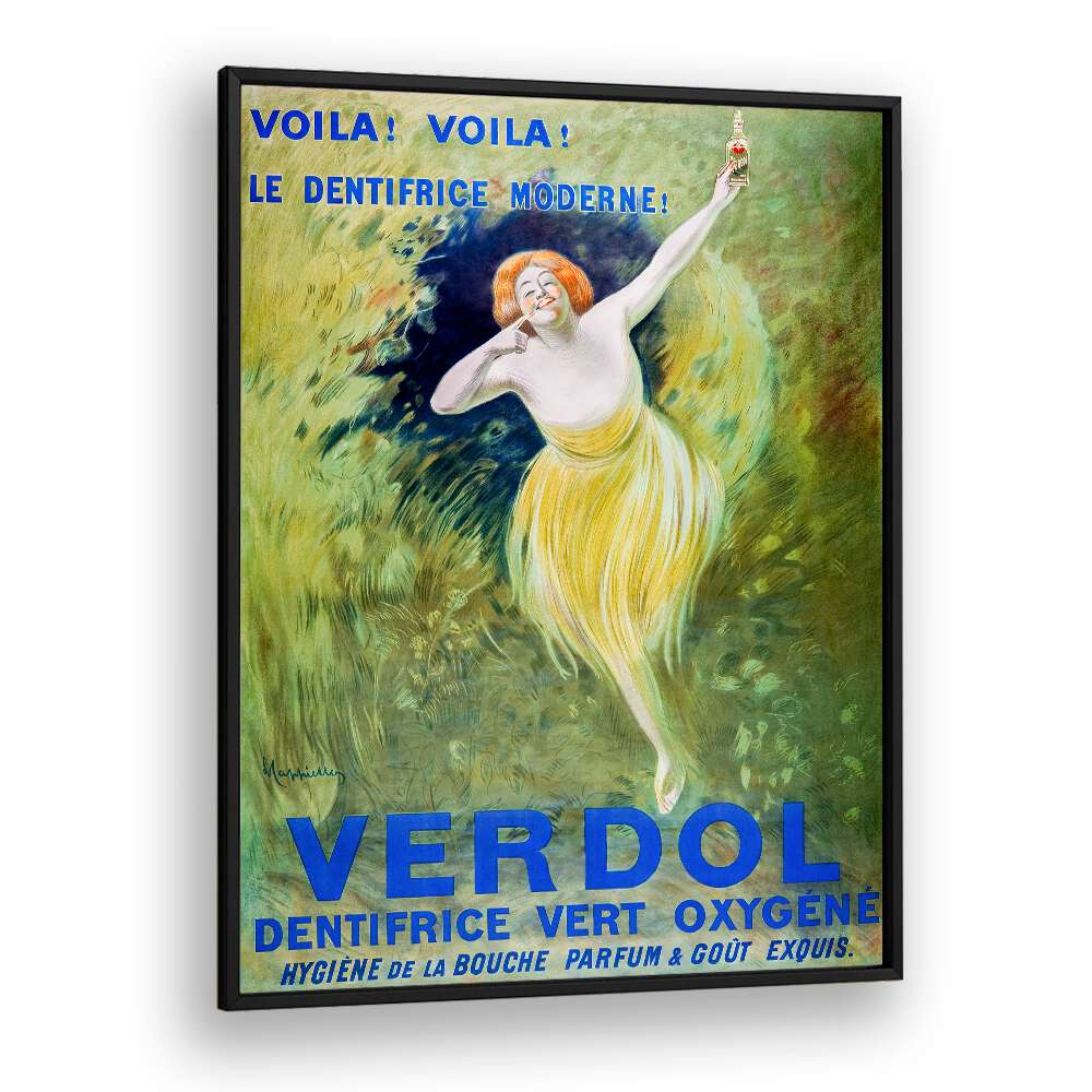 VERDOL, OXYGENATED GREEN TOOTHPASTE (1911) , VINTAGE PAINTINGS