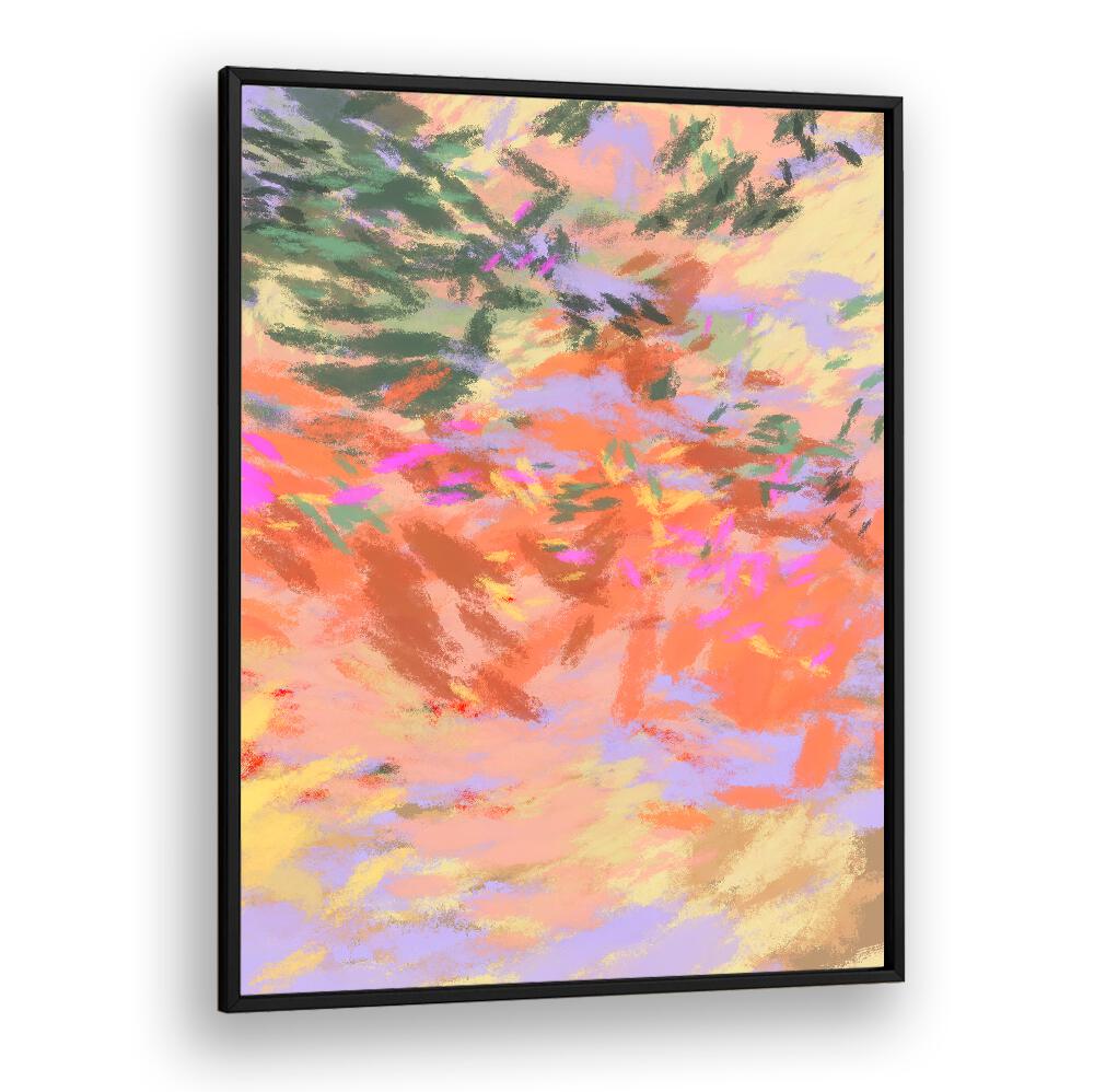 Vibrant hues capture relaxation in LAZY SUMMER DAYS VI, ABSTRACT PAINTINGS, perfect for tranquil spaces.