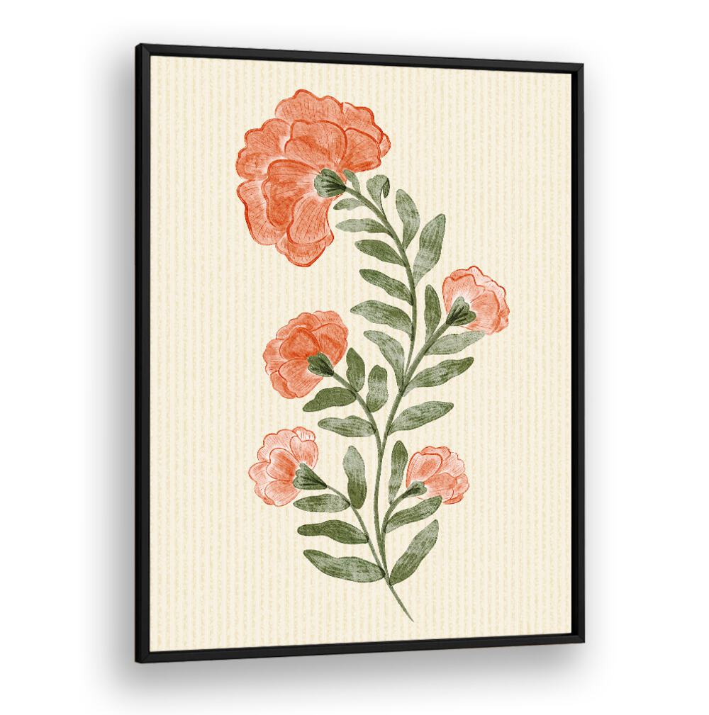 MARIGOLD FLOWERS , FLORAL FLOWER PAINTINGS