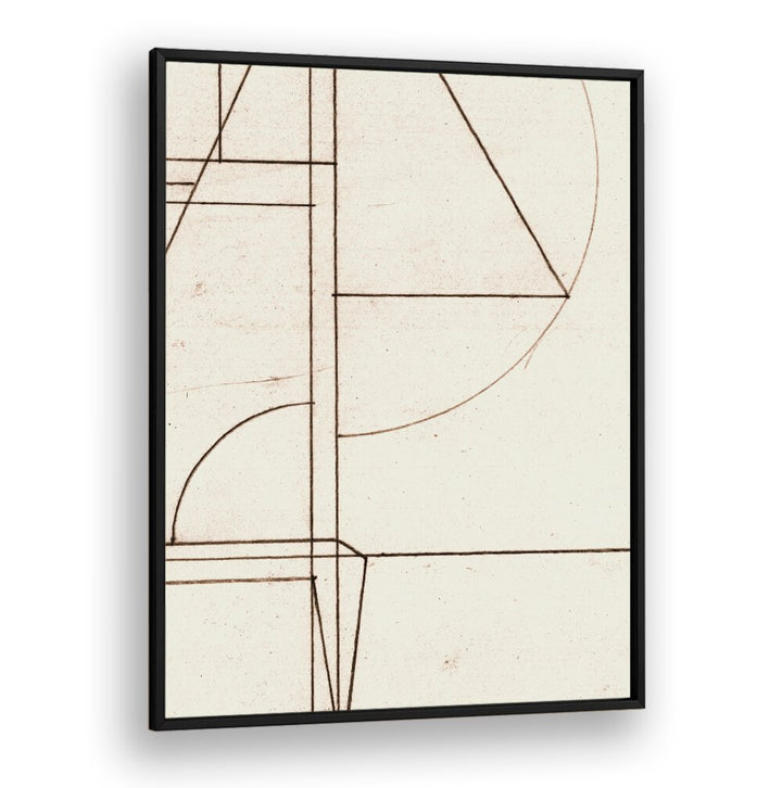 Stylish MINMOD NO2 III, ABSTRACT PAINTINGS featuring geometric lines, perfect for modern home decor.