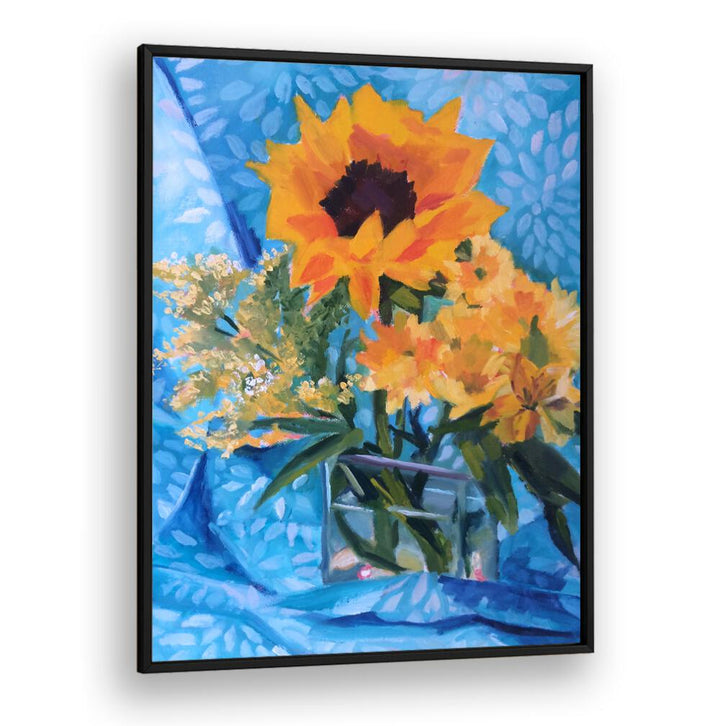 SUMMER FLOWERS , LANDSCAPE PAINTINGS