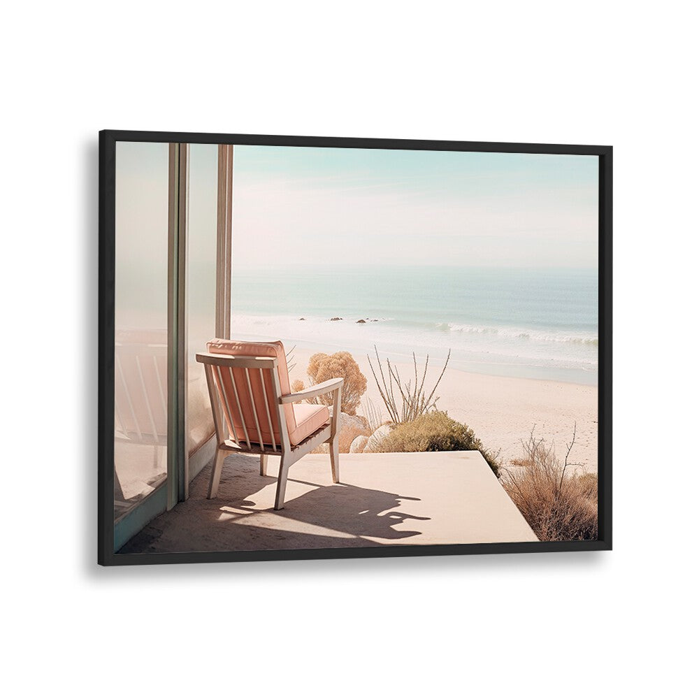 Relax in the serene beauty of ALONE IN THE OCEAN, BEACH PAINTINGS by Philippe Hugonnard, perfect for coastal vibes.