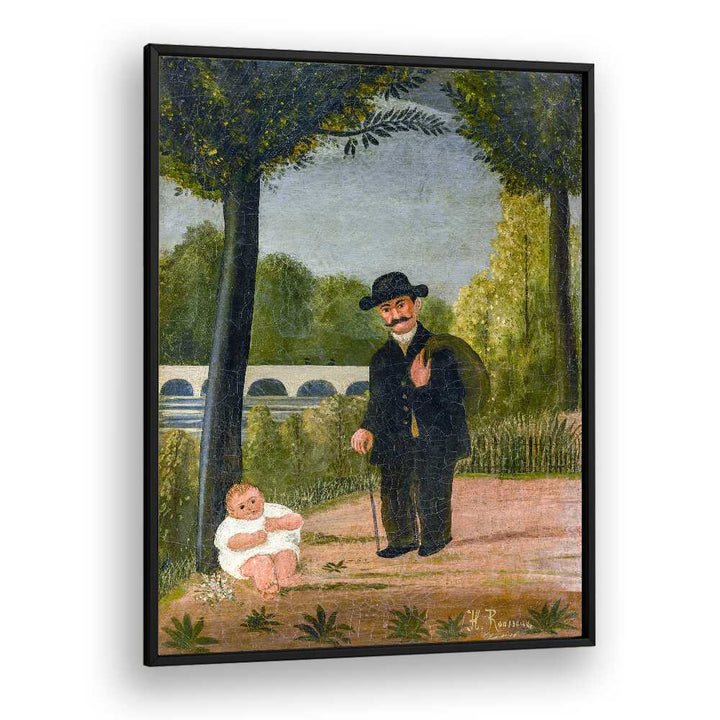 STROLLER AND CHILD (1905–1906) , VINTAGE PAINTINGS