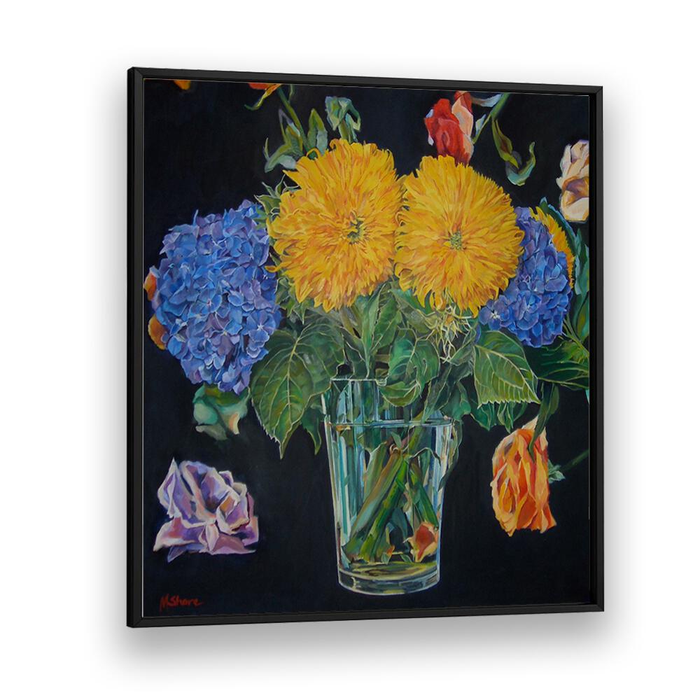 FLORAL BOUQUET , FLORAL FLOWER PAINTINGS