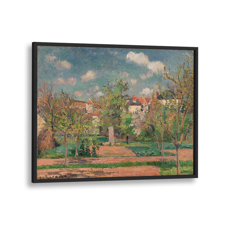 GARDEN IN FULL SUNLIGHT (LE JARDIN AU GRAND SOLEIL, PONTOISE) , VINTAGE PAINTINGS