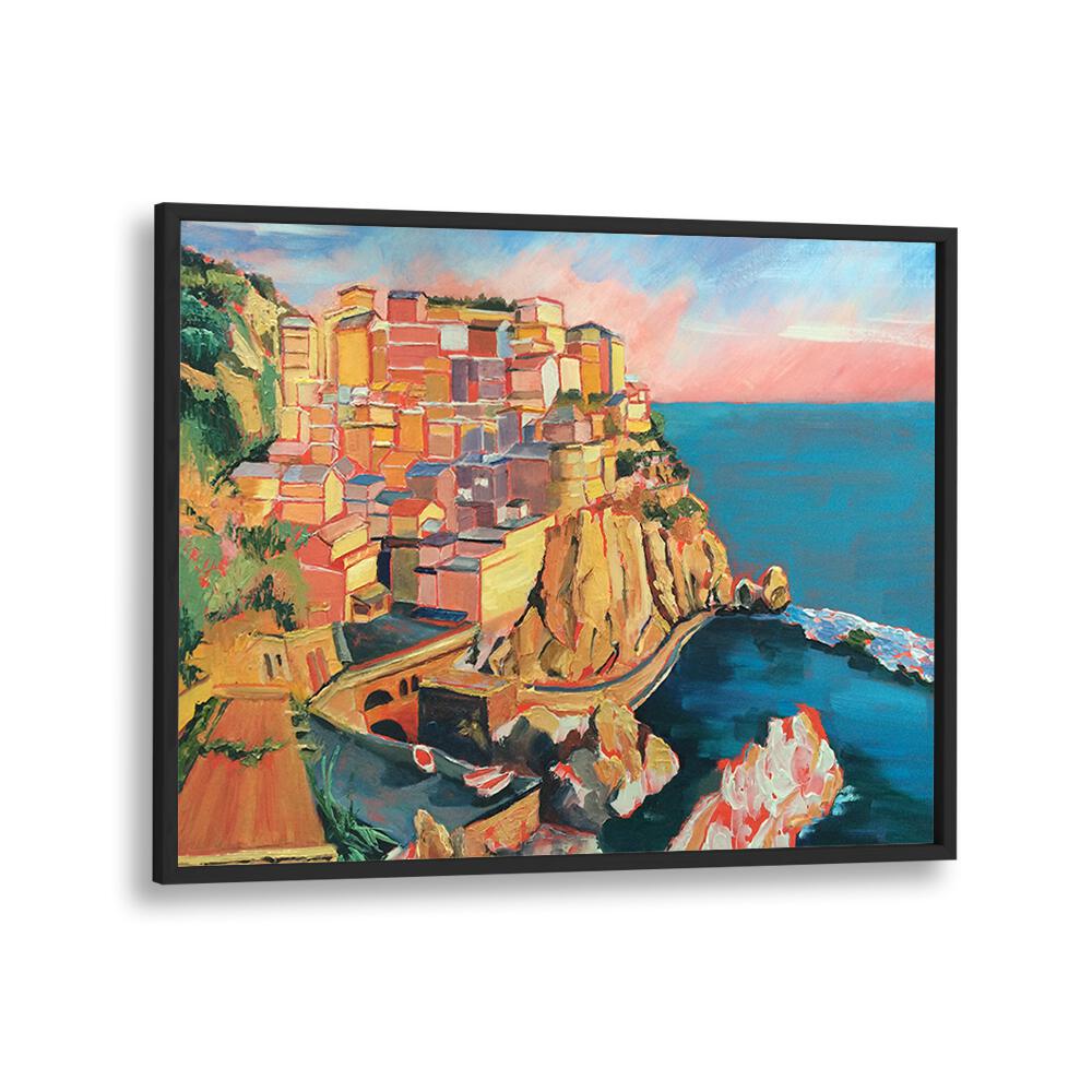 MANAROLA ITALY , LANDSCAPE PAINTINGS