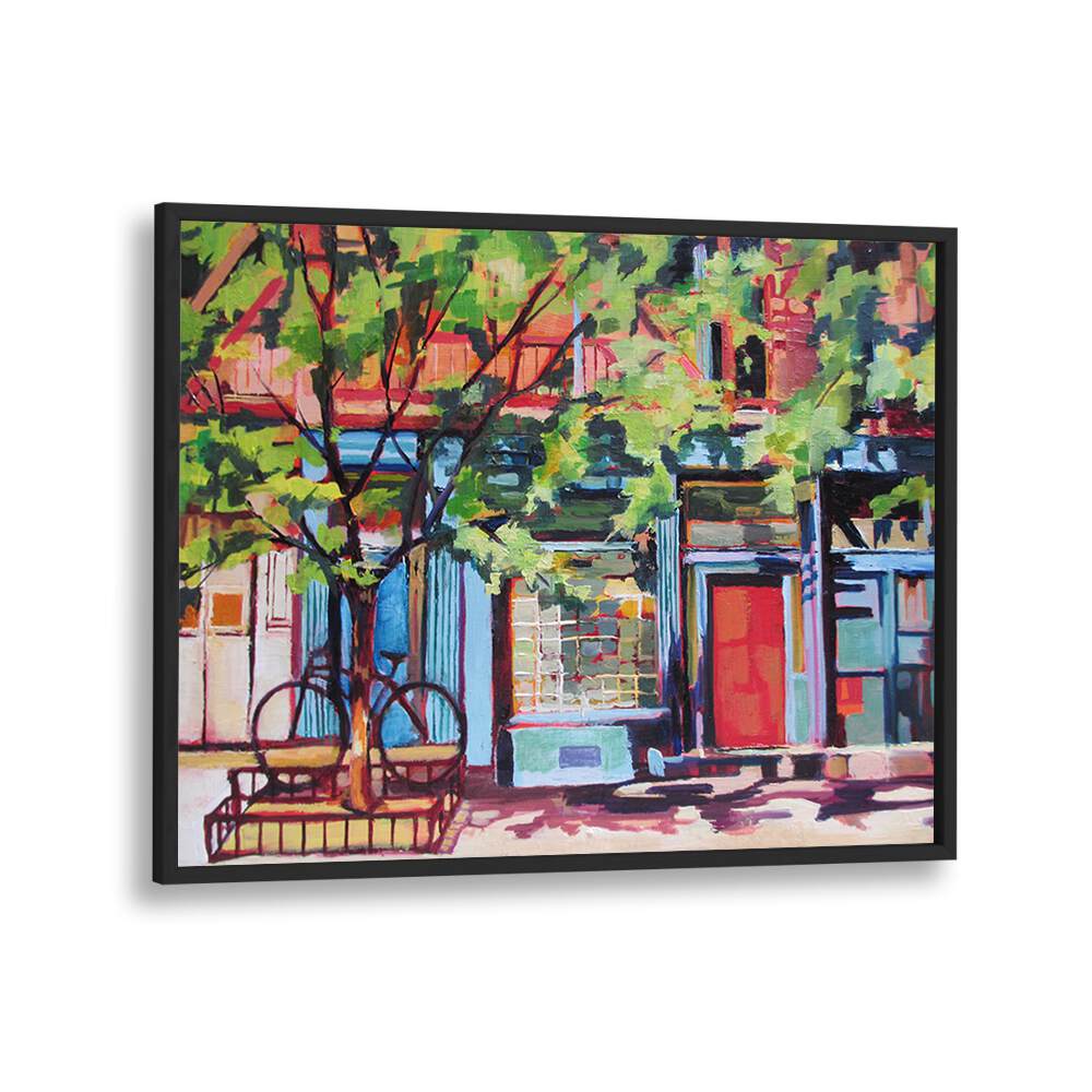 WEST VILLAGE , LANDSCAPE PAINTINGS