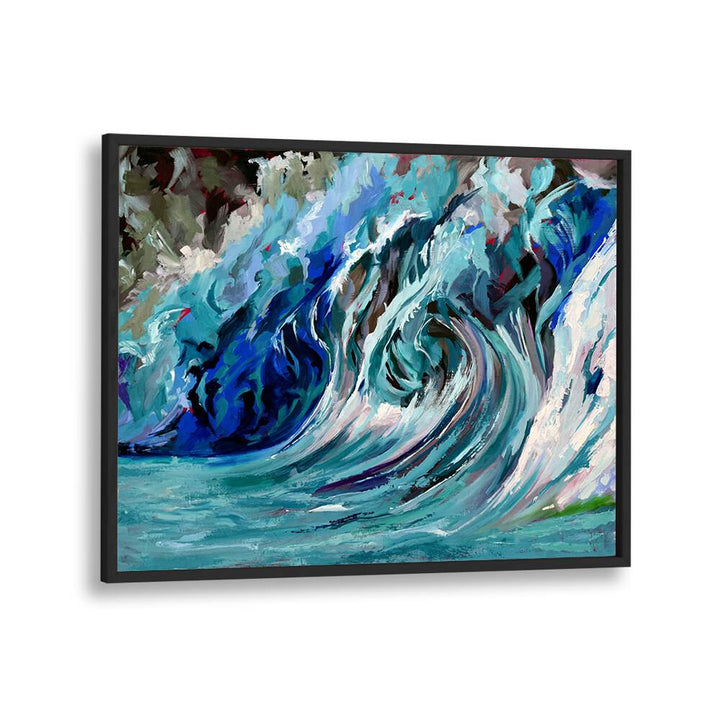 BLUE WAVE , BEACH PAINTINGS