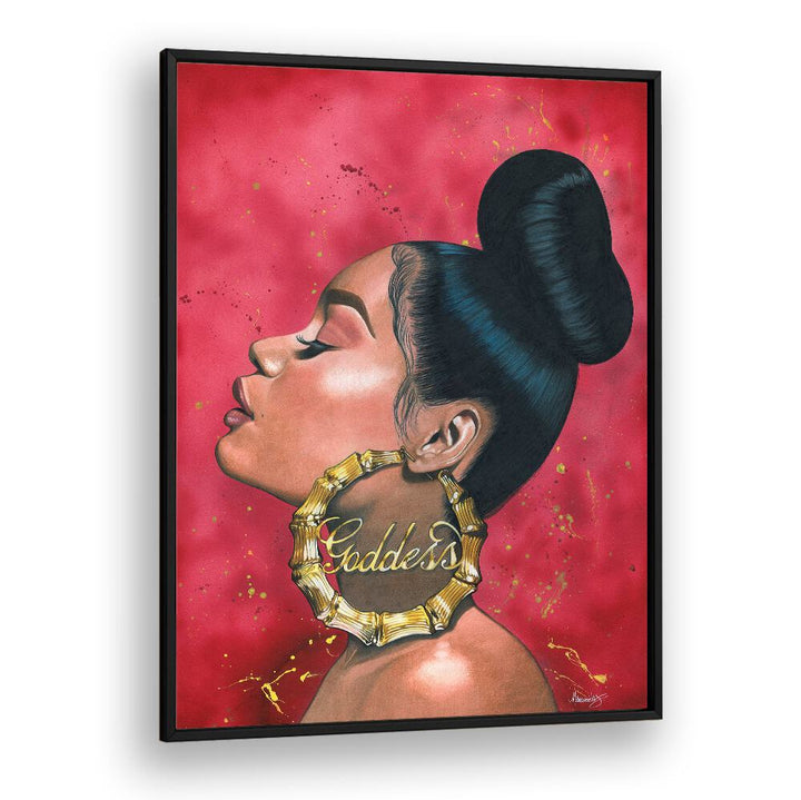 Stunning GODDESS, AFRICAN ART PAINTINGS showcase elegance and empowerment with beautiful detailing and vibrant colors.