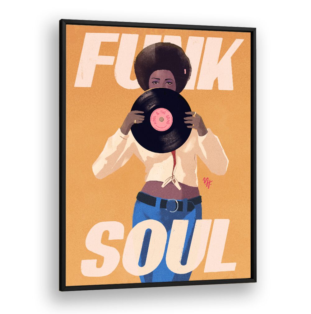 Stylish KOOL A GANG, QUOTES poster featuring vibrant typography and a retro vibe, perfect for fashion-forward spaces.