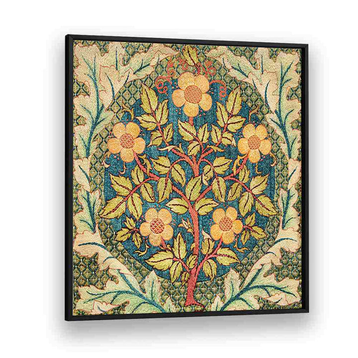 ROSE WREATH (1834-1896) , WILLIAM MORRIS PAINTINGS , ARTWORKS BY WILLIAM MORRIS