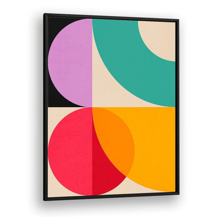 CIRCLES IN HARMONY VI , ABSTRACT PAINTINGS , ABSTRACT ART PRINTS