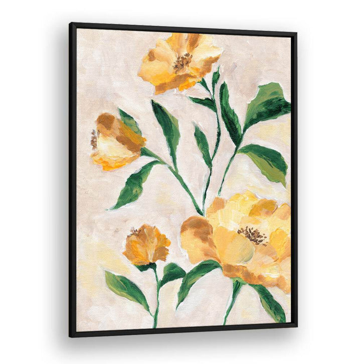 YELLOW CAMELLIA , FLORAL FLOWER PAINTINGS