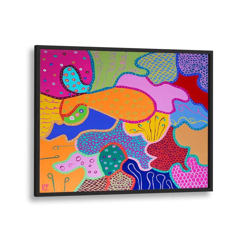 COLOURS OF ANOTHER WORLD , PATTERN ART PRINTS