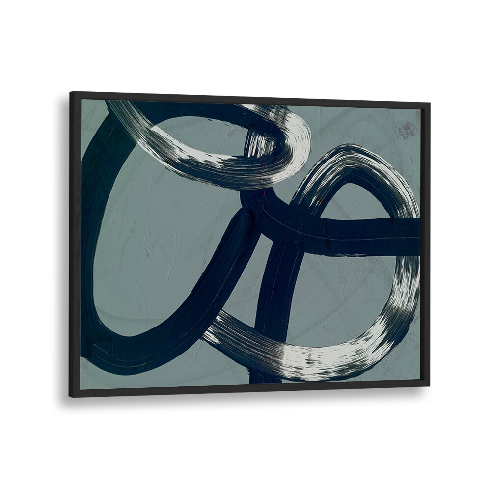 Bold strokes and dynamic shapes define the UNDER OVER, ABSTRACT PAINTINGS, enhancing any modern space with style.