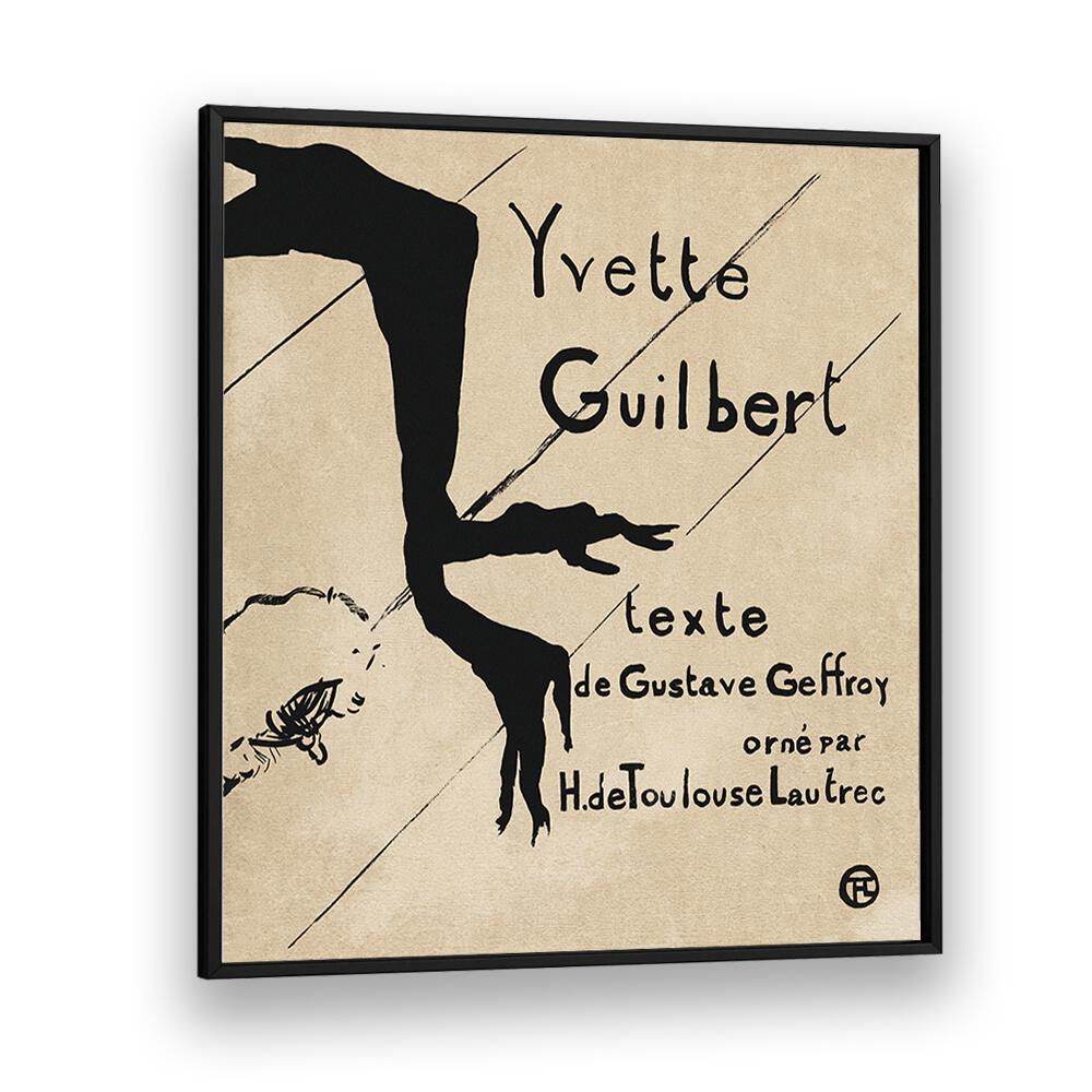 YVETTE GUILBERT (1894)  , VINTAGE PAINTINGS