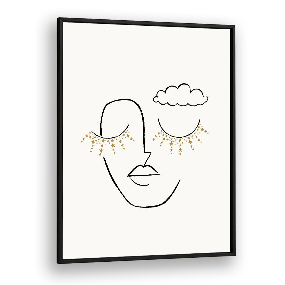 DAYDREAMER BY DUCHESS PLUM , LINE ART PRINTINGS , LINE ART PRINTS