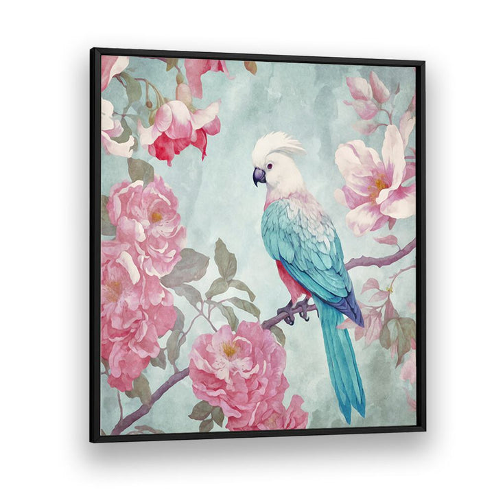 SAKURA SPRING BIRD II BY ANDREA HAASE , WILDLIFE POSTERS, WILDLIFE PAINTINGS