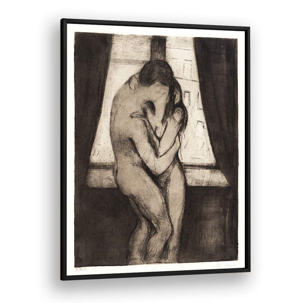 THE KISS (1895) , VINTAGE PAINTINGS