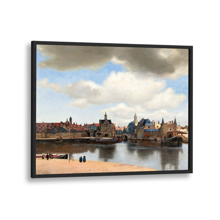 VIEW OF DELFT (CA. 1660–1661)  BY JOHANNES VERMEER, VINTAGE PAINTINGS