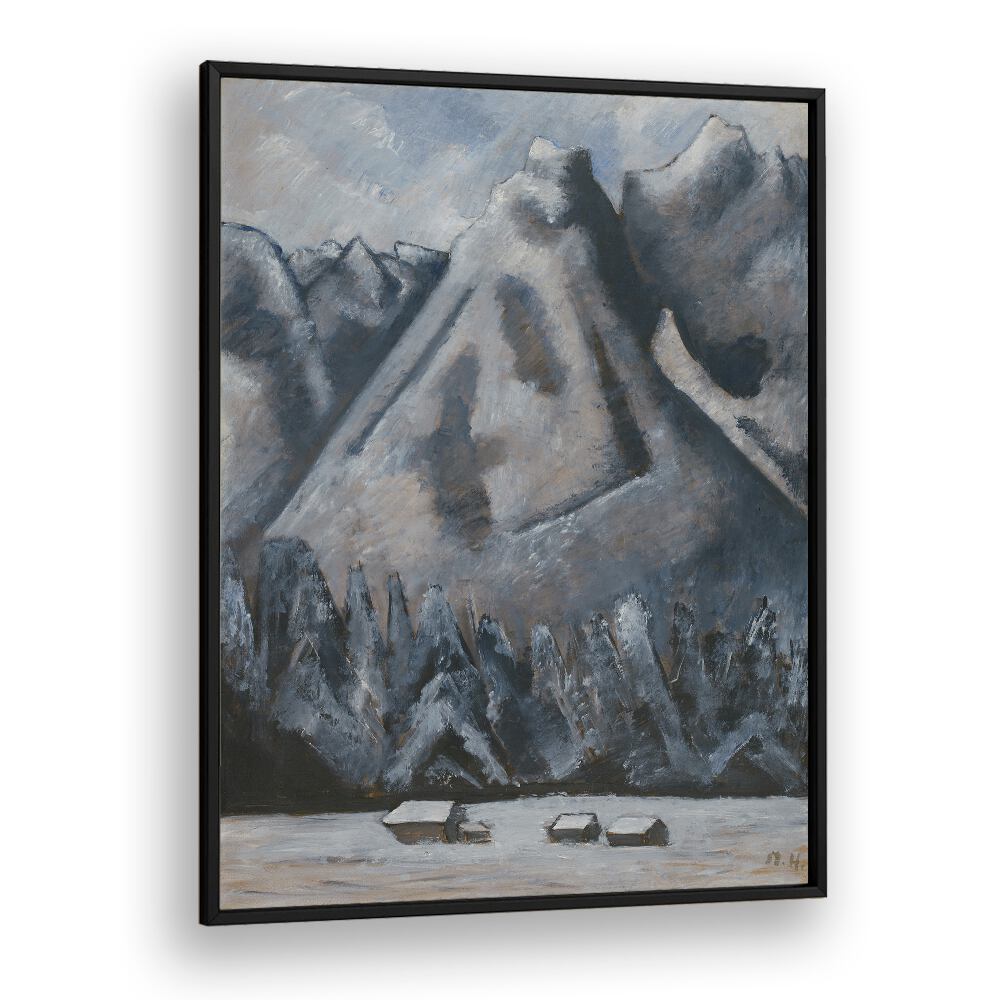 WAXENSTEIN PEAKS, GARMISCH-PARTENKIRCHEN (CA. 1933–1934)  , VINTAGE PAINTINGS