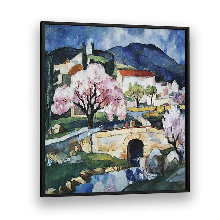 Elegant CHERRY BLOSSOMS painting captures spring's beauty with vibrant colors and serene landscapes. Perfect for home decor.