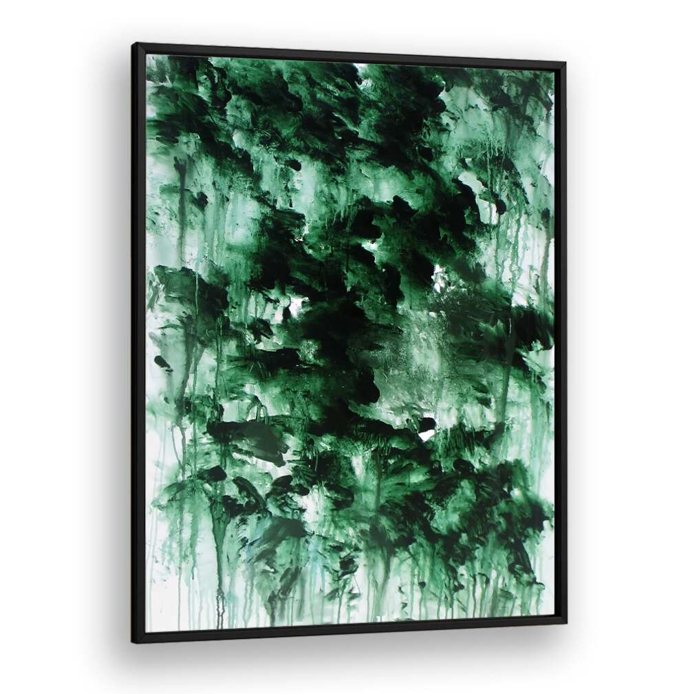 Transform your space with ABSTRACT DESIGN VIII, a stunning piece of ABSTRACT PAINTINGS showcasing rich green textures.