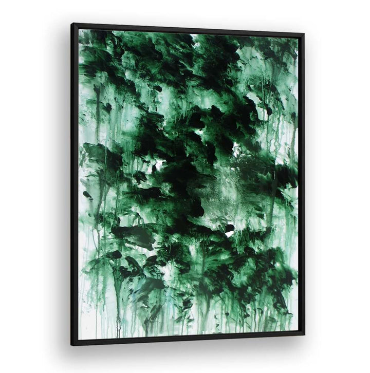 Transform your space with ABSTRACT DESIGN VIII, a stunning piece of ABSTRACT PAINTINGS showcasing rich green textures.
