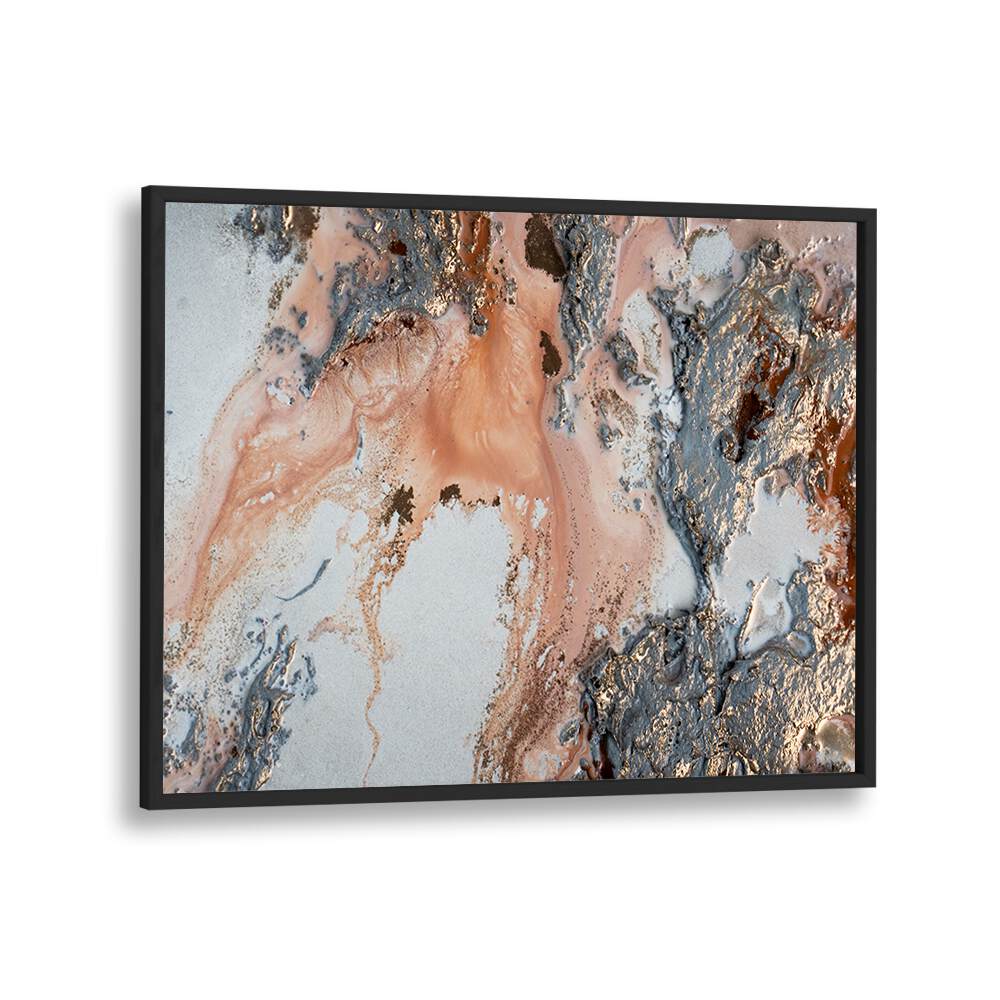 Captivating UNEARTING, ABSTRACT PAINTINGS artwork featuring elegant hues, perfect for enhancing your decor.