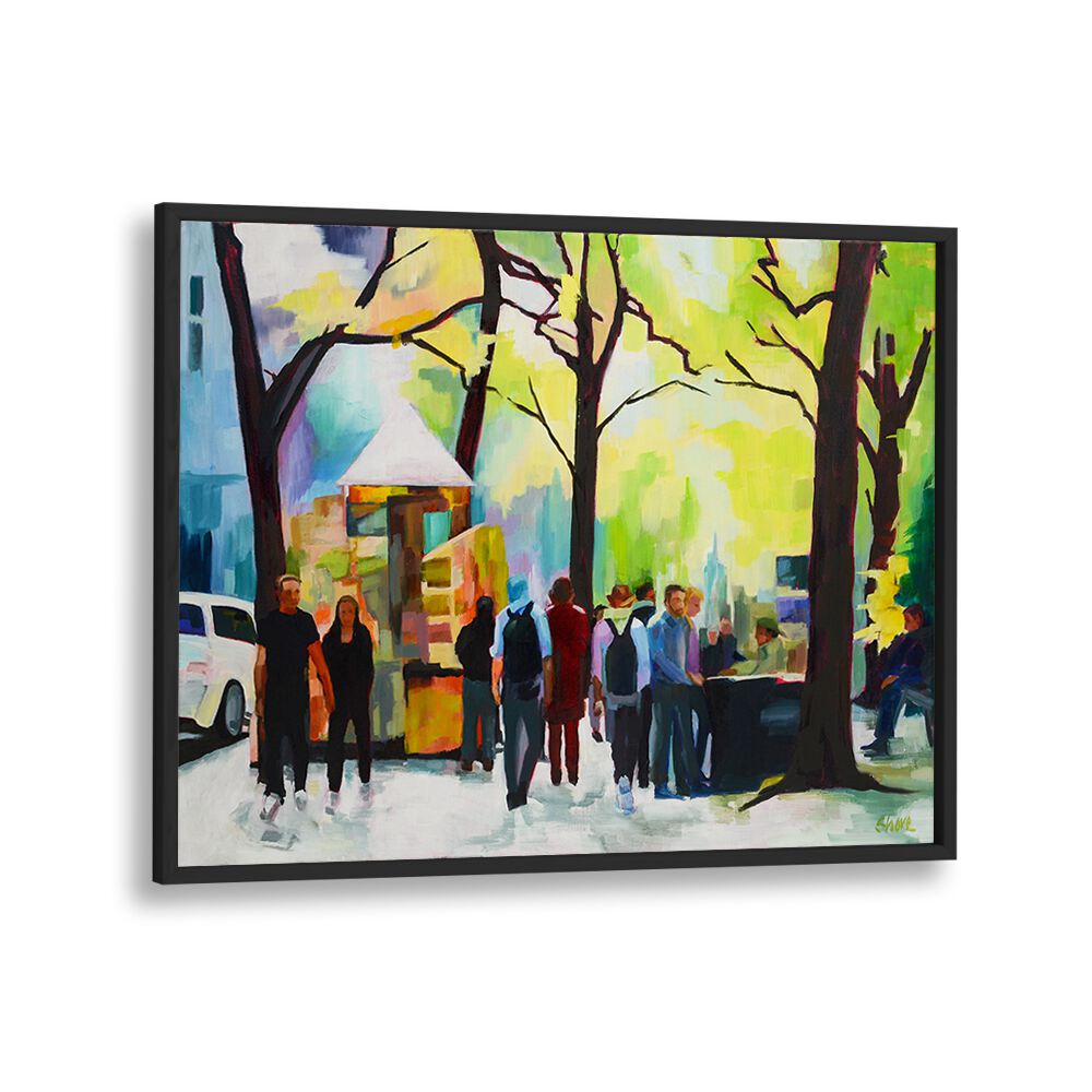 SUNDAY IN NEW YORK , LANDSCAPE PAINTINGS