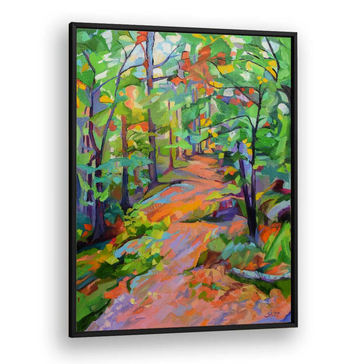 FOREST WALK , LANDSCAPE PAINTINGS