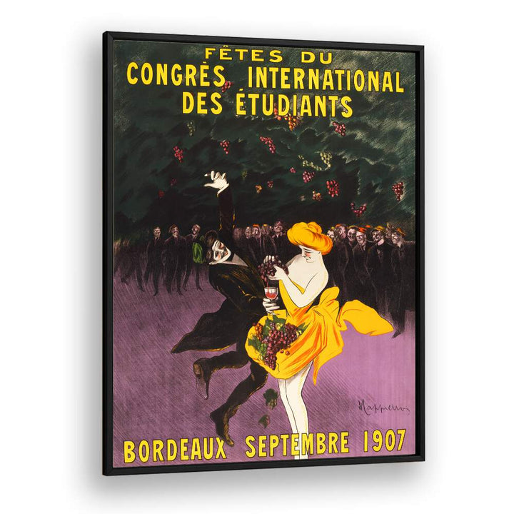 CELEBRATIONS OF THE INTERNATIONAL STUDENT CONGRESS, BORDEAUX (1907) , VINTAGE PAINTINGS