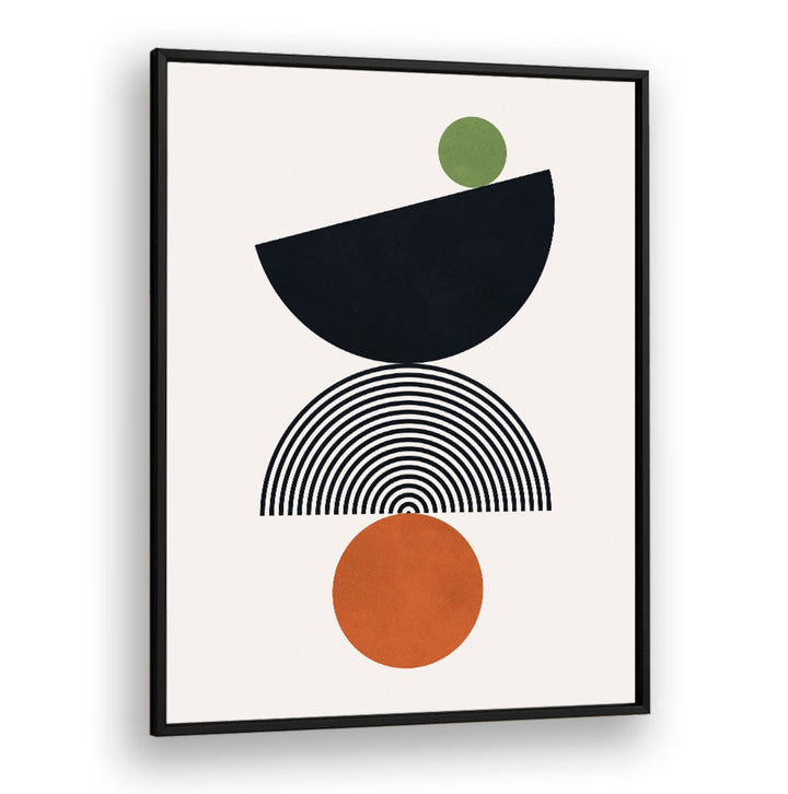 BALANCE III, GEOMETRIC ART PRINTS showcase harmonious shapes and colors, enhancing focus and mindfulness in any space.
