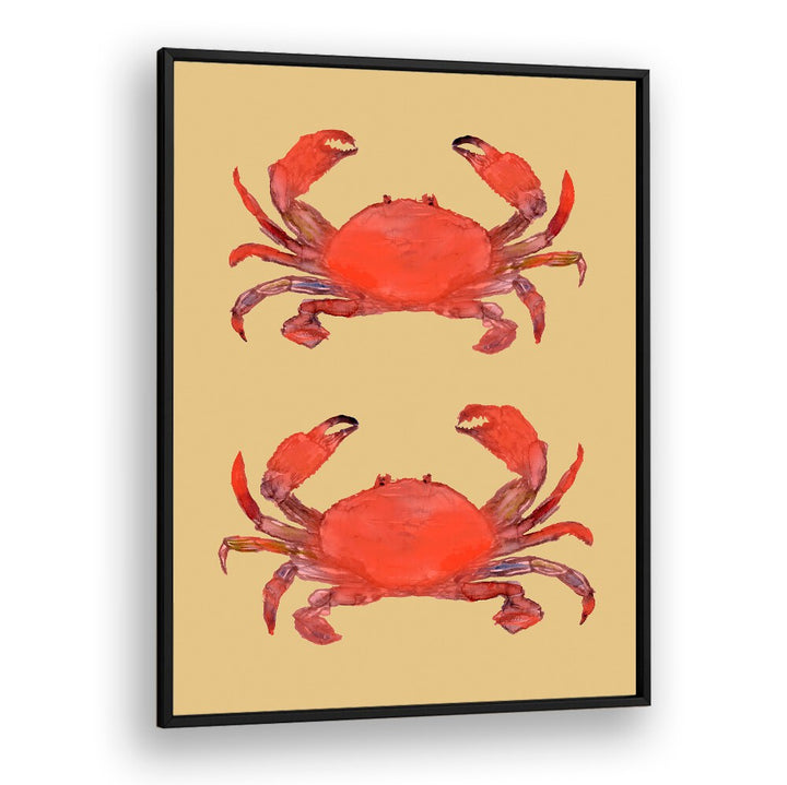 Vibrant CRAB POSTER II, BEACH PAINTINGS perfect for adding coastal charm to any room. Transform your space today!