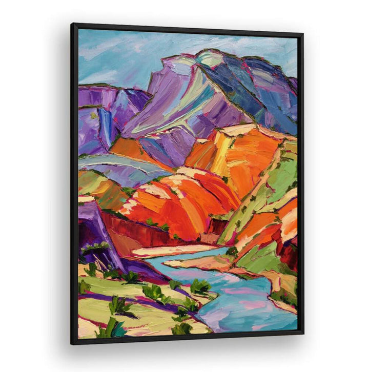 NEW MEXICO , LANDSCAPE PAINTINGS