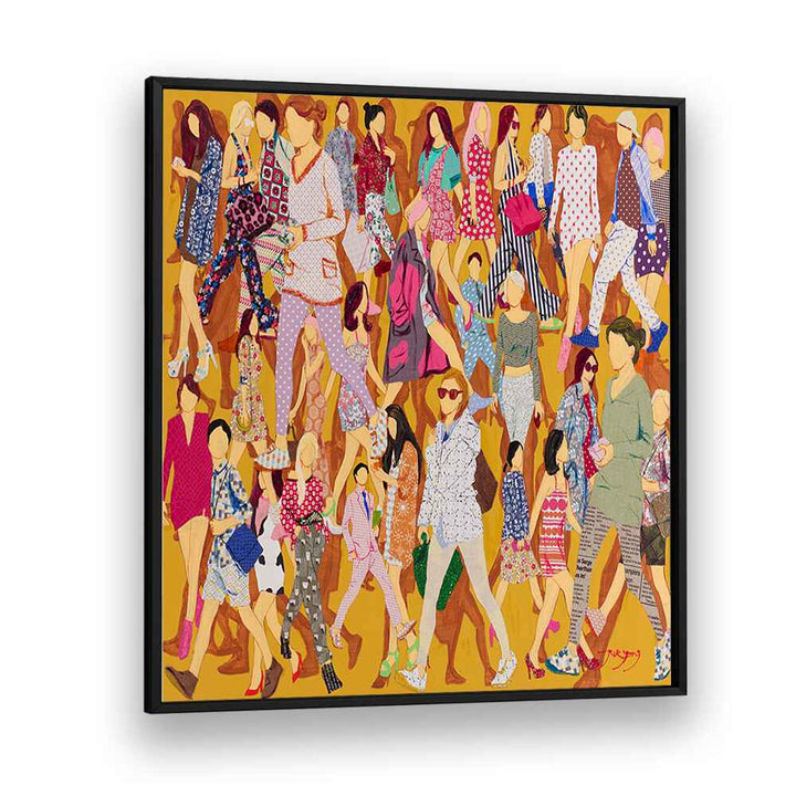 Vibrant CITIZEN, FASHION POSTERS showcasing diverse stylish figures in colorful outfits, perfect for any fashion lover.