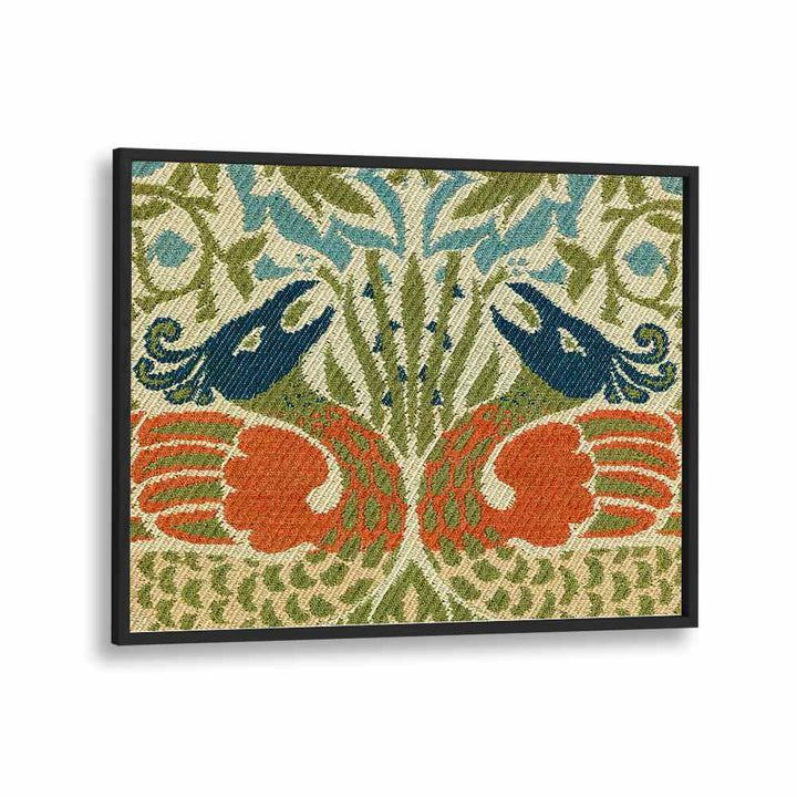 PEACOCK AND DRAGON (1878) , WILLIAM MORRIS PAINTINGS , ARTWORKS BY WILLIAM MORRIS