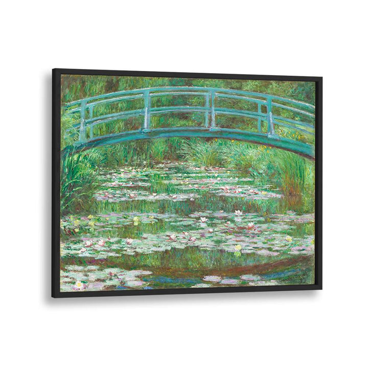 THE JAPANESE FOOTBRIDGE (1899) , VINTAGE PAINTINGS