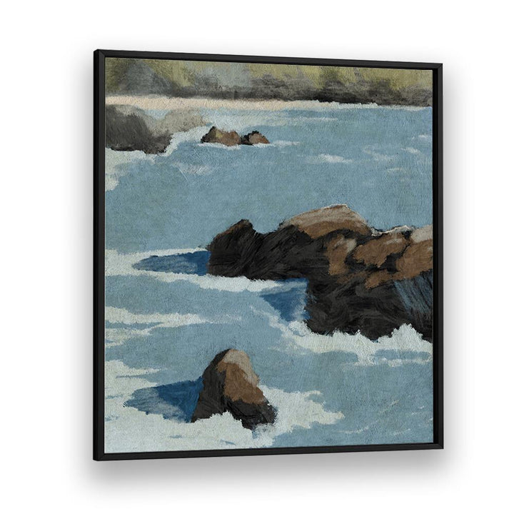Serene CLIFF VIEW, BEACH PAINTINGS showcasing cliffs and ocean waves, perfect for enhancing your coastal decor.