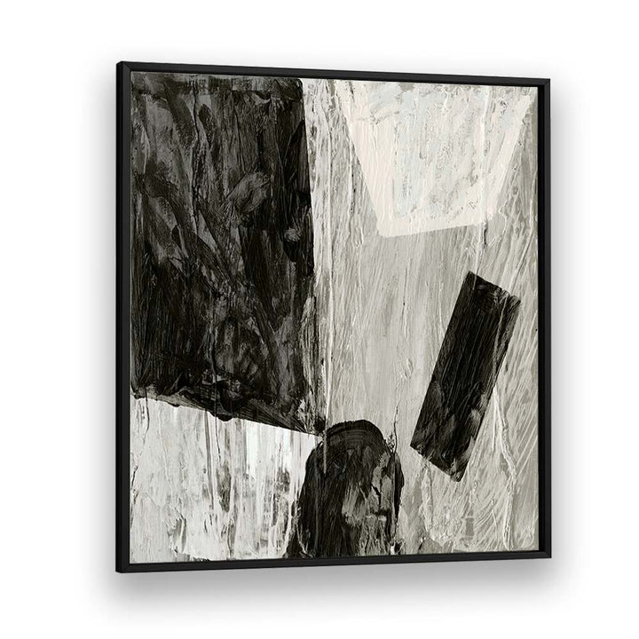 Unique SWIVEL, ABSTRACT PAINTINGS in bold black and white adds modern elegance to any space. Perfect for stylish decor.