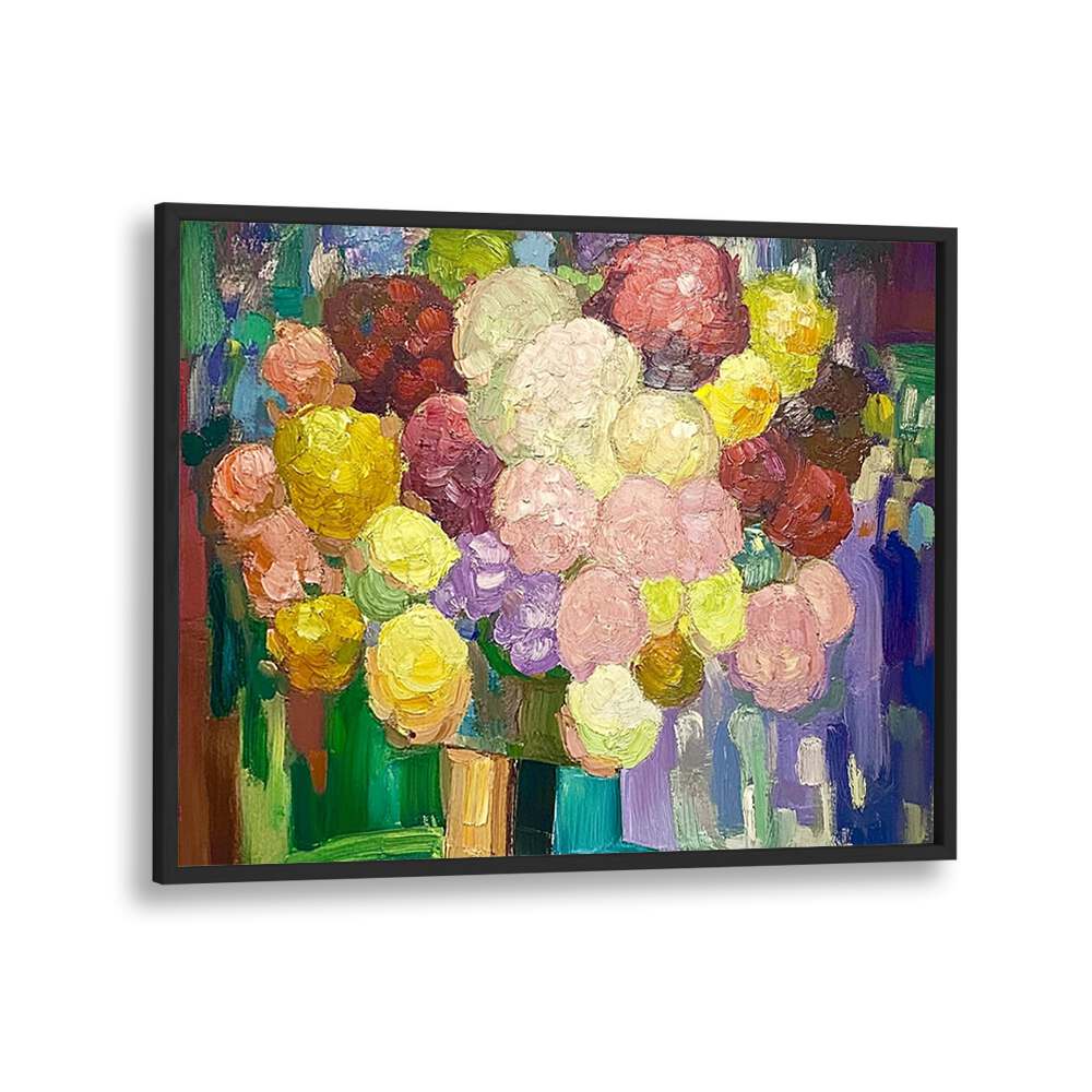 Bright and colorful FLOWERS IN A VASE add a touch of elegance to any space, enhancing your home décor effortlessly.