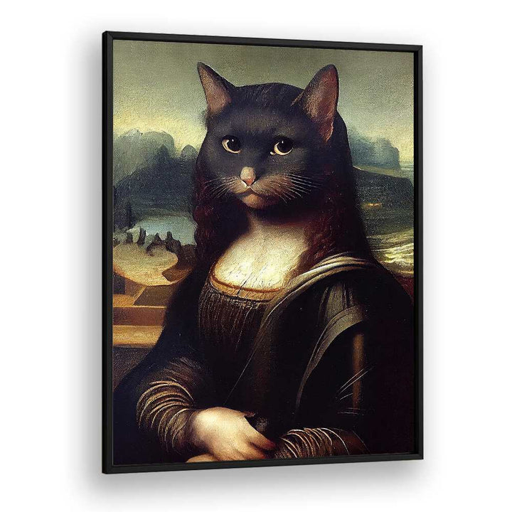 MEOWLISA BY DIKHOTOMY , ALTERED ART PRINTS