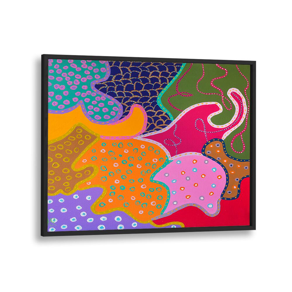 MISS CHEERFUL II , PATTERN ART PRINTS